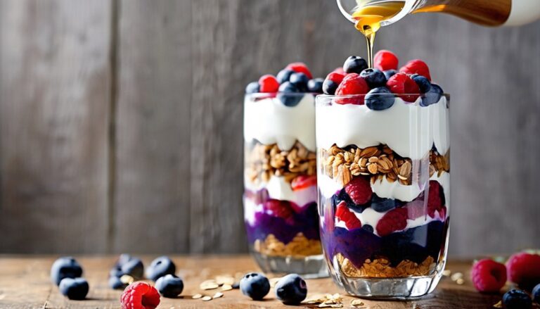 healthy greek yogurt parfait