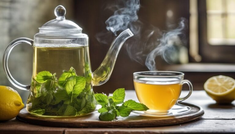 lemon balm tea preparation